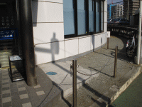 自転車でお越しの患者様