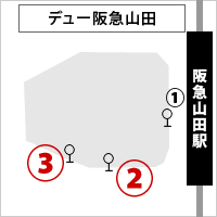 阪急山田バスのりば
