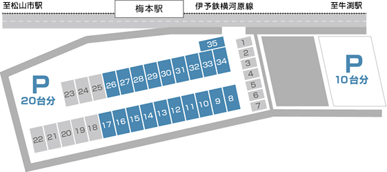 駐車場30台完備！
