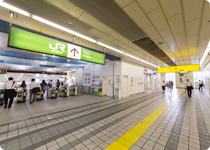 1.JR茅ヶ崎駅改札口